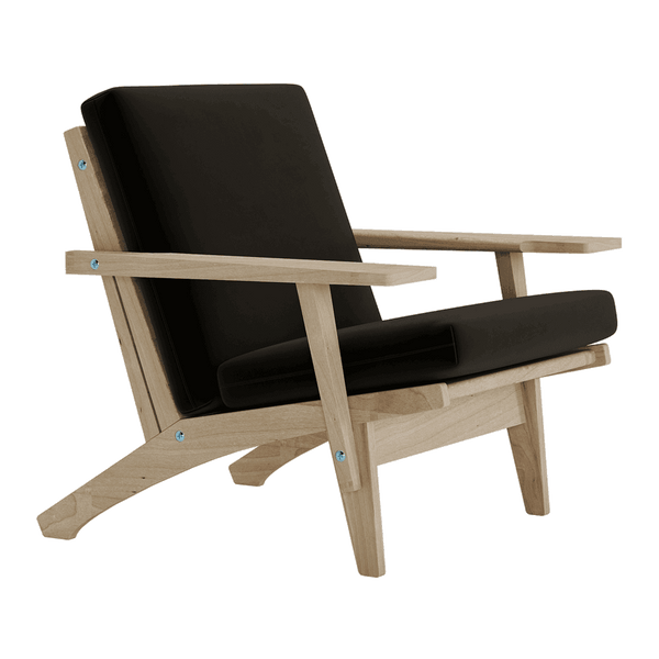 Kissenset für Wegner GE 370 in Velours - Black - S6014.