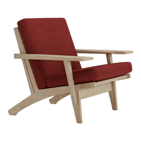Kissenset für Wegner GE 370 aus Wolle - Rot - S7004.