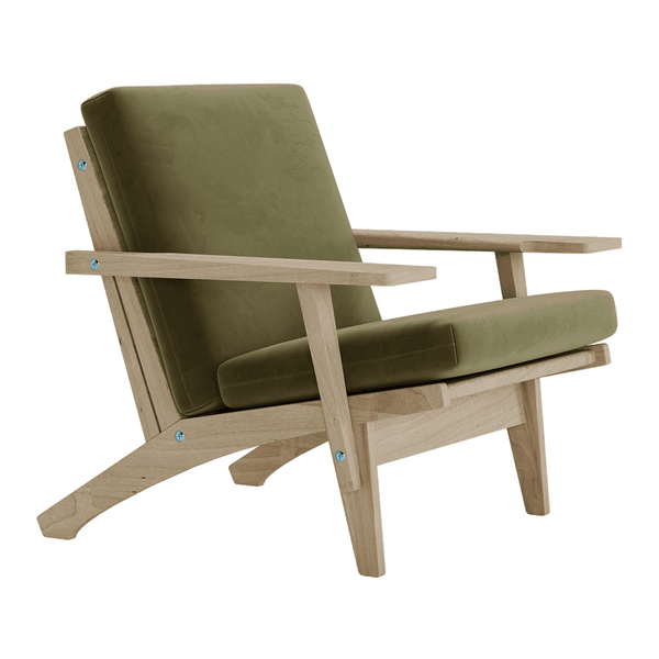 Kissenset für Wegner GE 370 in Velours - Mushroom - S6011.