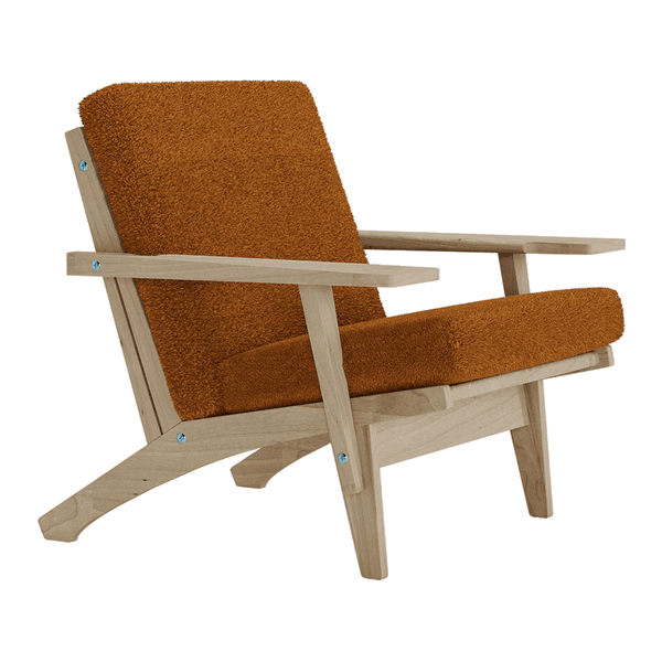 Kissenset für Wegner GE 370 in Bouclé - Pumpkin Spice - S2002