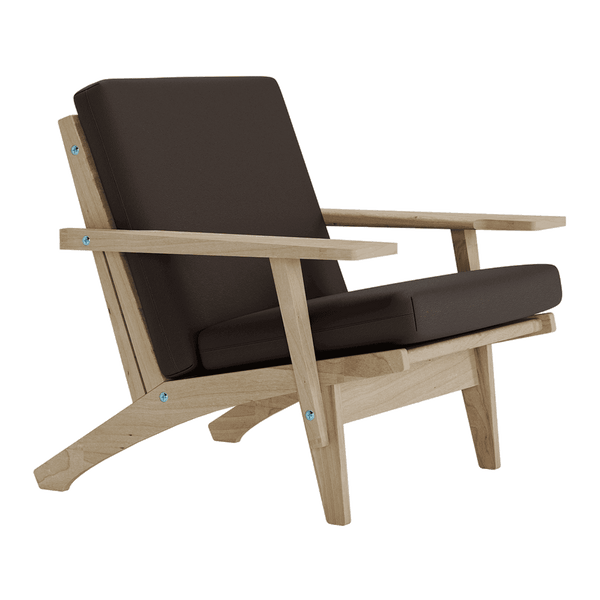 Kissenset für Wegner GE 370 aus Leder - Anthrazite - S3002