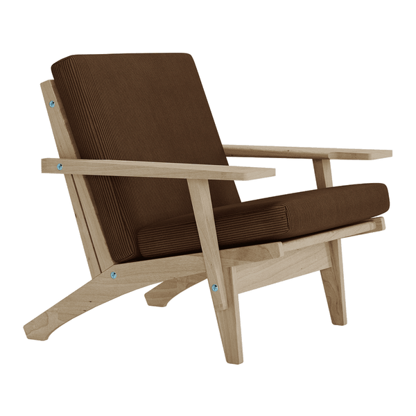 Kissenset für Wegner GE 370 in Velvet - Walnut - S2513