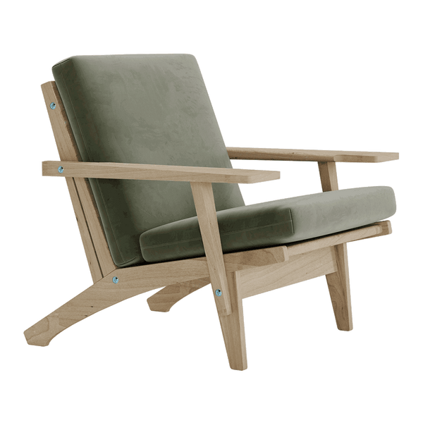 Kissenset für Wegner GE 370 in Velours - Chrom - S6012.