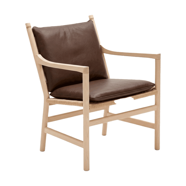 Kissenset für Wegner CH44 aus Leder - Brown - S3001