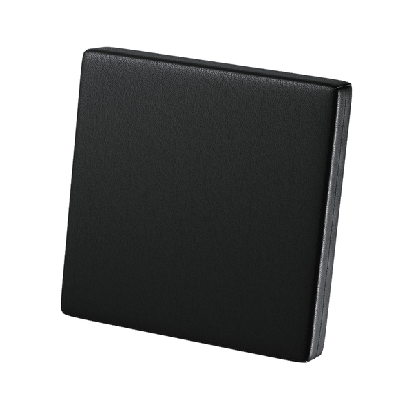 Rückenkissen nach Maß aus Kunstleder - Black - S3107.