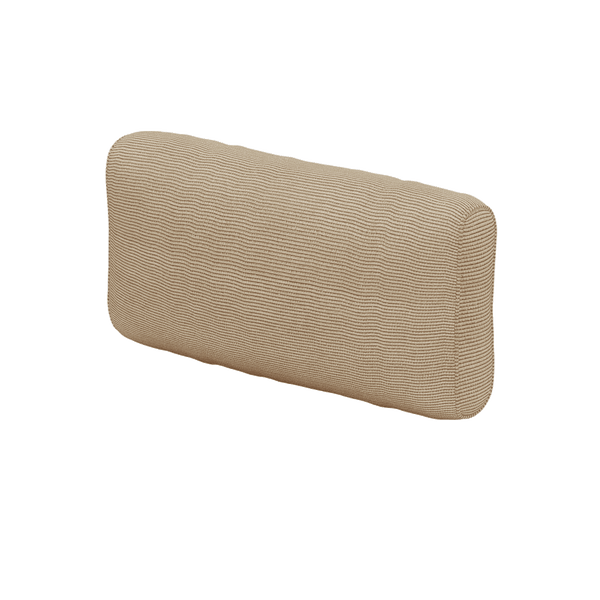 Weiches Rückenkissen nach Maß in Velvet - Sand - S2500`