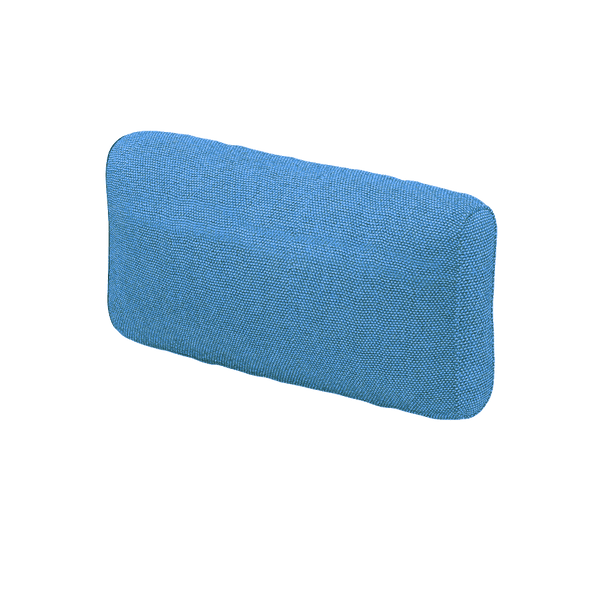 Weiches Rückenkissen nach Maß in Cosy - Light blue - S8113.