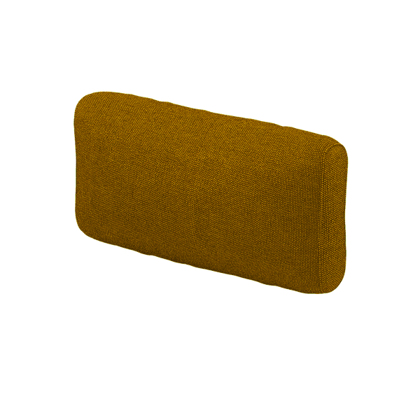 Weiches Rückenkissen nach Maß in Cosy - Curry - S8107.