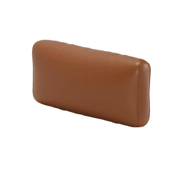 Weiches Rückenkissen nach Maß aus Kunstleder - Ginger - S3102.