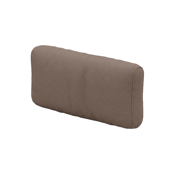 Weiches Outdoor-Rückenkissen nach Maß - Mokka - S5102