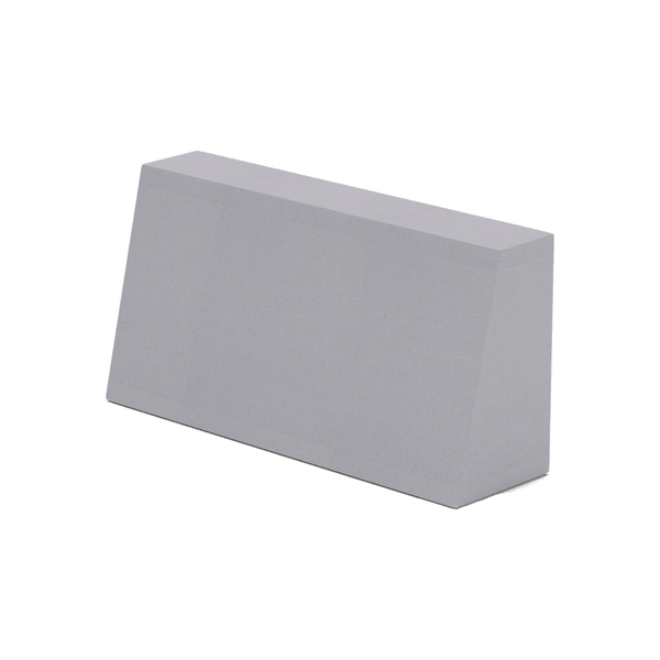 Schräges Rückenkissen nach Maß in Sunbrella - Piedra - S4225