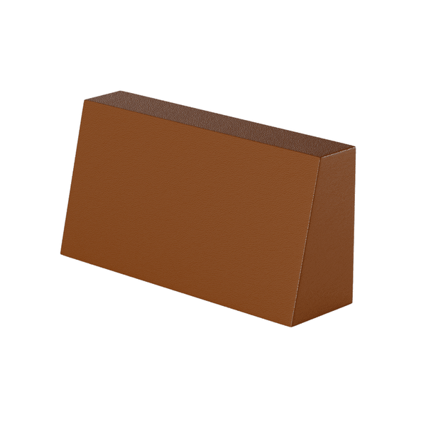 Schräges Rückenkissen nach Maß aus Kunstleder - Ginger - S3102