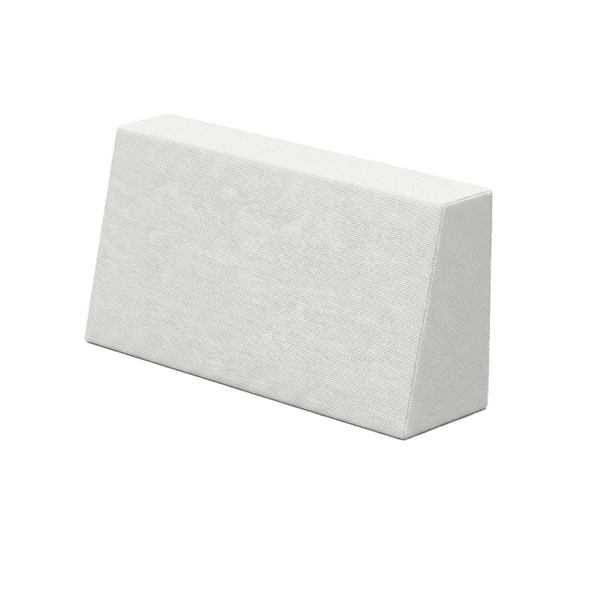 Schräges Outdoor-Rückenkissen nach Maß - Silver - S5103'