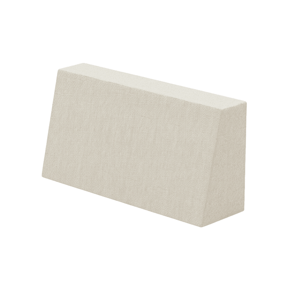 Schräges Rückenkissen nach Maß in Cosy - Beige - S8102