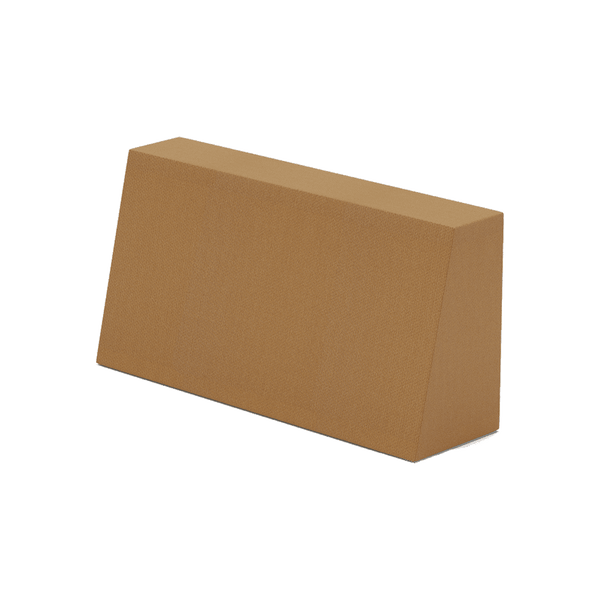 Schräges Rückenkissen nach Maß in Sunbrella - Toffee - S4228