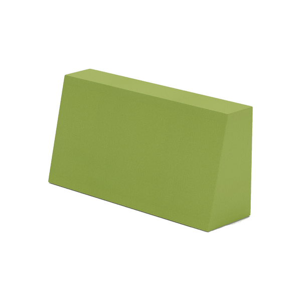 Schräges Rückenkissen nach Maß in Sunbrella - Verde - S4231