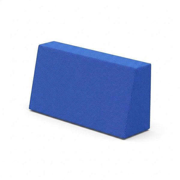 Schräges Rückenkissen nach Maß in Sunproof - Indigo - S5211.