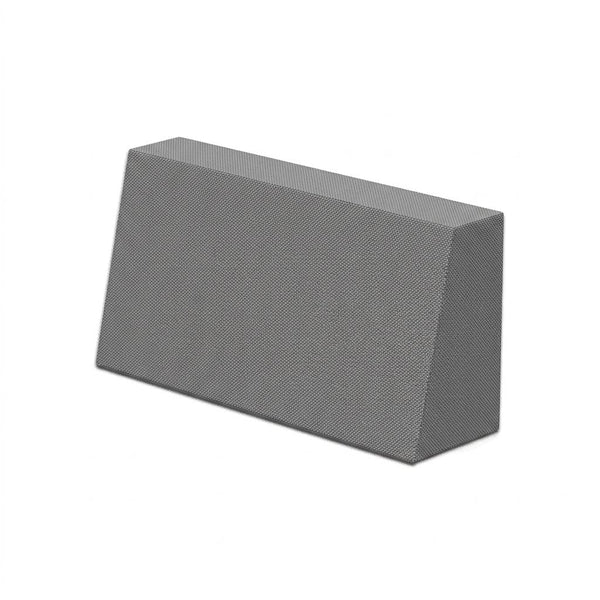 Schräges Rückenkissen nach Maß in Sunproof - Silver - S5206.