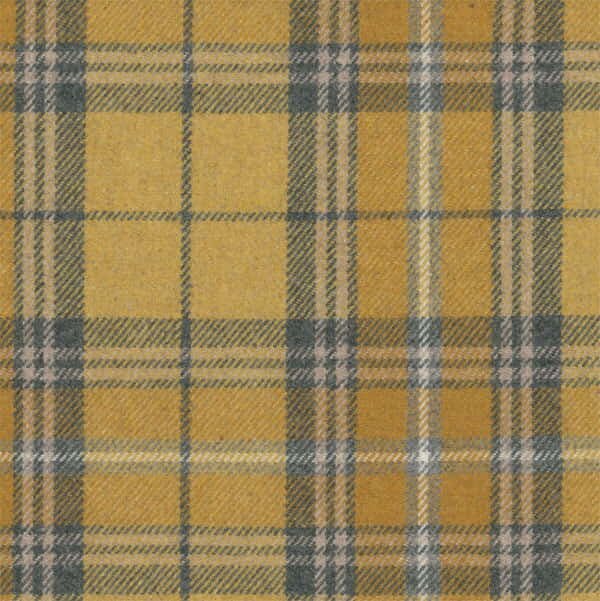 Stoffmuster – Sherlock aus Wolle, gemustert - Amber Gold - S7203