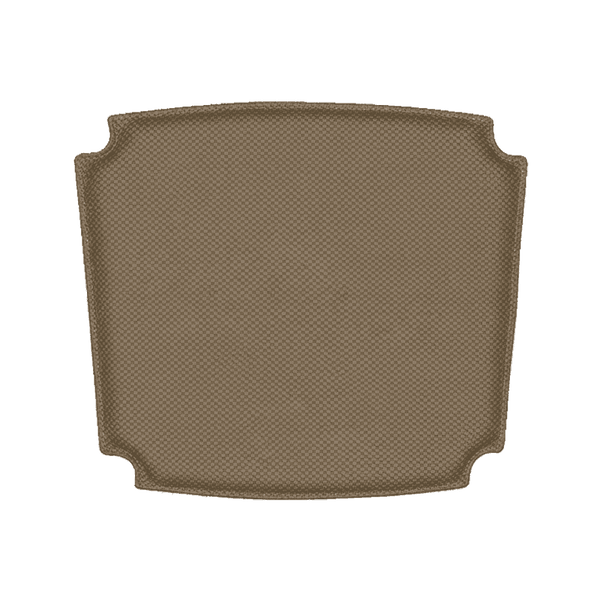 Kissen für Wegner CH24 Y-Stuhl aus Wolle - Natur - S7001